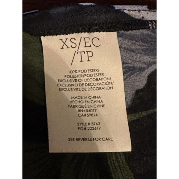 Cabi Snakeskin Floral Sheer Blouse Snake Charmer Colorful 3762 Womens Size XS - Picture 11 of 12